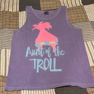 Purple Troll Tank Top